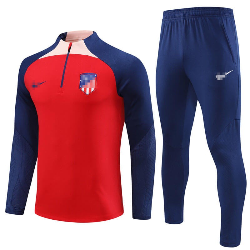 Sudadera Entrenamiento Atlético de Madrid 2023/2024 Rojo/Azul Marino